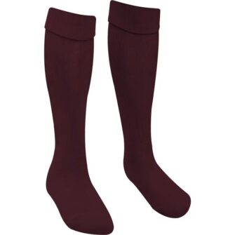 MAROON SPORTS SOCKS, Bishop Fox's School